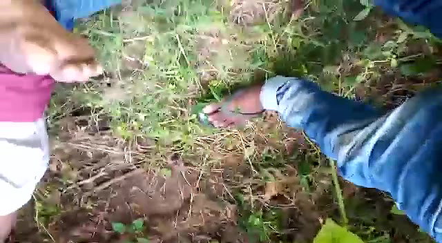 2 Boys Fuck Village Girl Outdoor with Audio