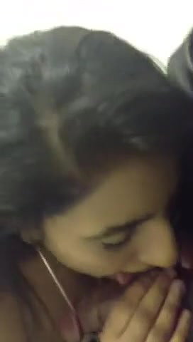 Desi girl sucking dick in public toilet
