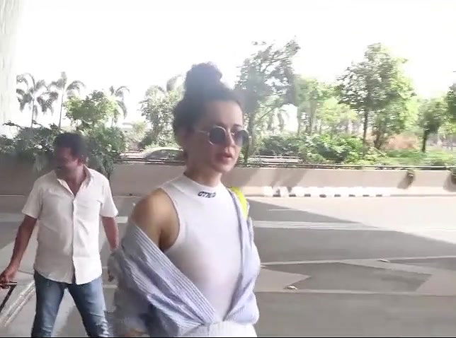 KKanganaa RRanaut NIppls Clearly Visible