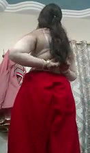 Desi Bhabhi Strip Salwaar Showing Fat Ass3