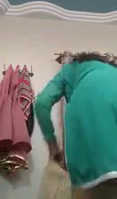 Desi Bhabhi Strip Salwaar Showing Fat Ass3