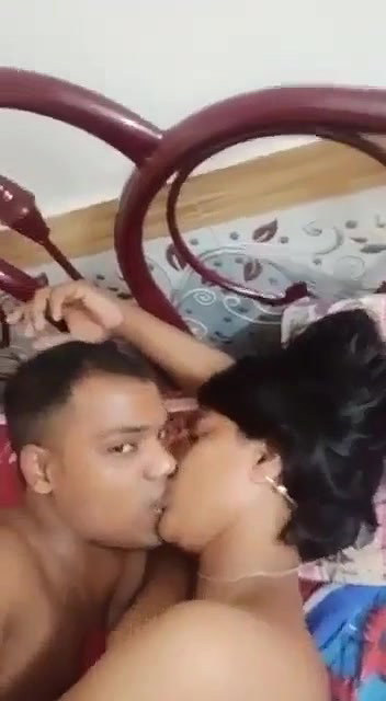 Couple having