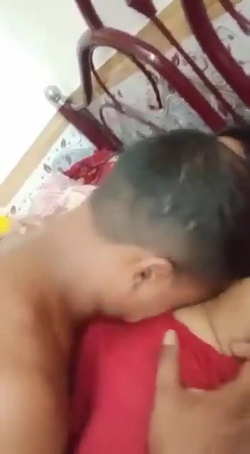 Couple having