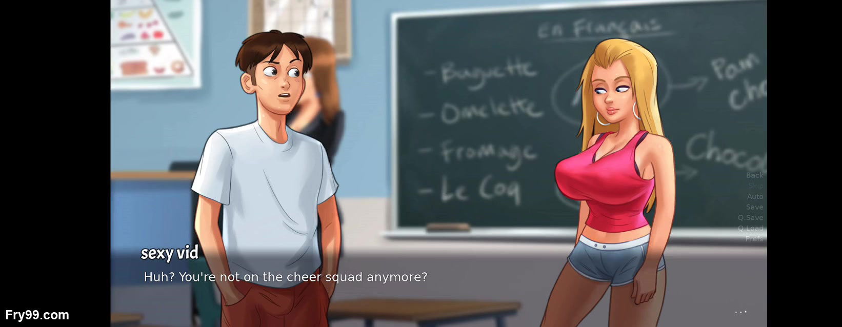 summertimesaga kissing with teacher, caught mastrubating by stepmom, nude photoshoot with stepsister