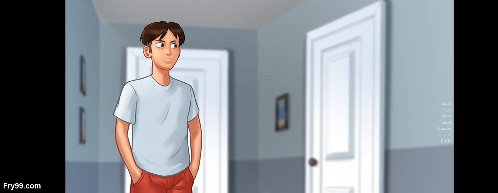 summertimesaga big booby stepmomg gives tight hug & sexy neighbourer by sassyvid21