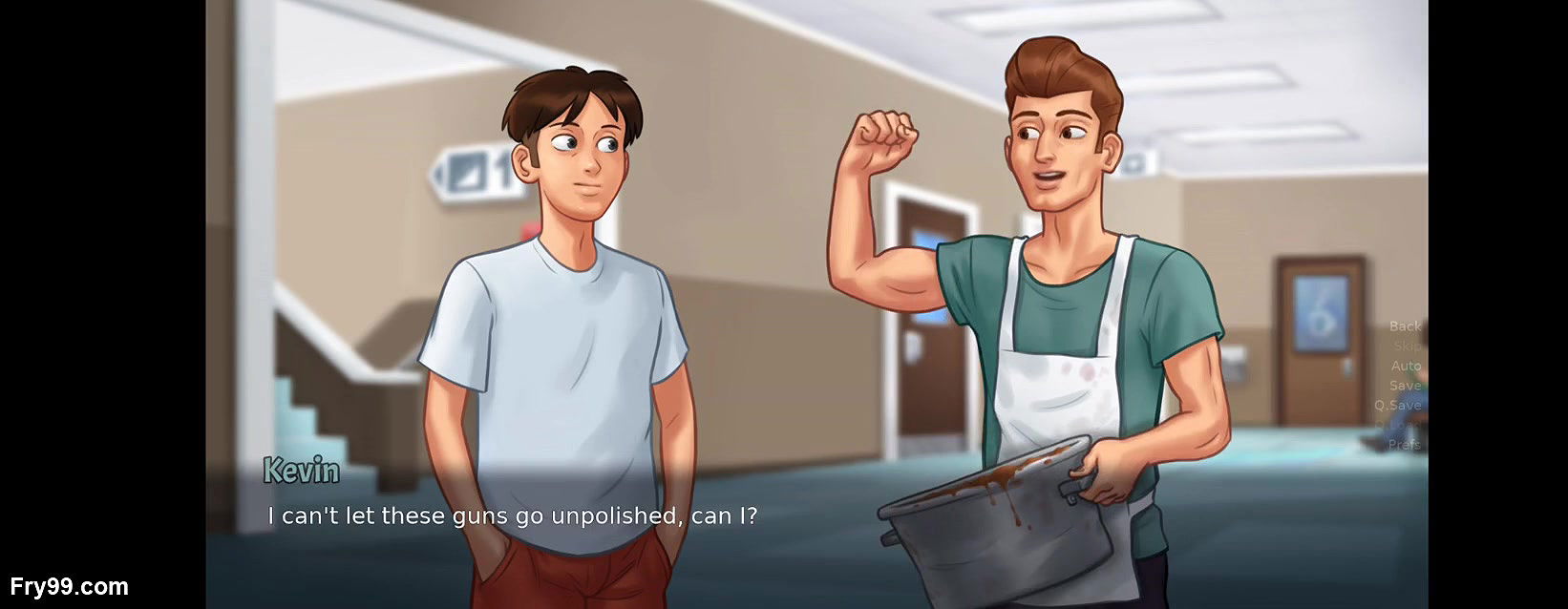 summertimesaga big booby stepmomg gives tight hug & sexy neighbourer by sassyvid21