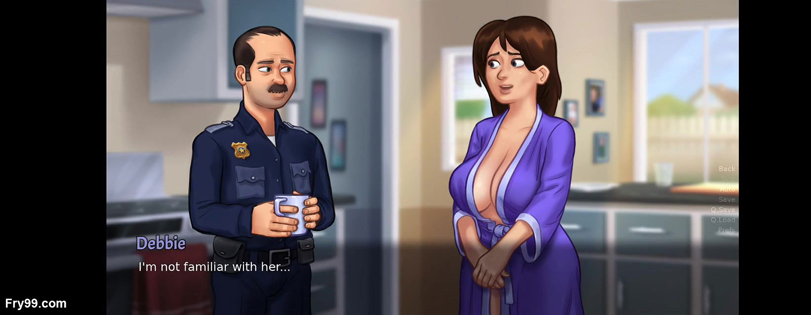 summertimesaga big boobs stepmom in shower & playing with judith’s boobs