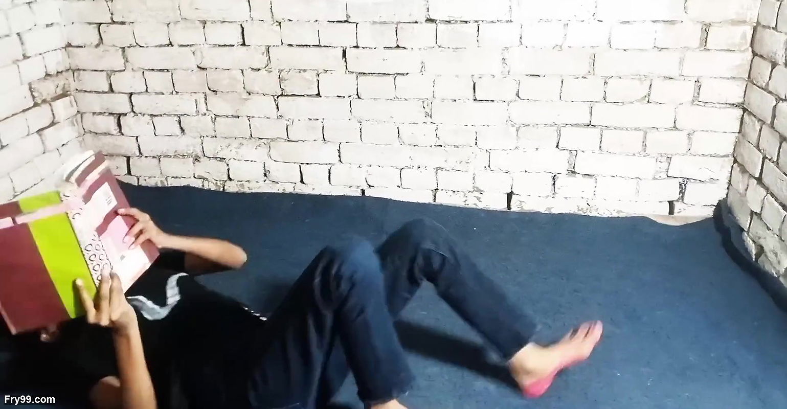 When a young girl studies reproductive biology she becomes eager for sex