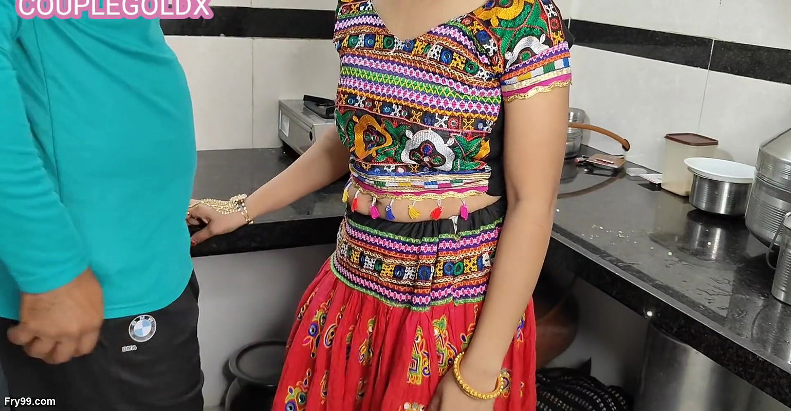 The husband who went to the Komal Garba festival had stomach aches