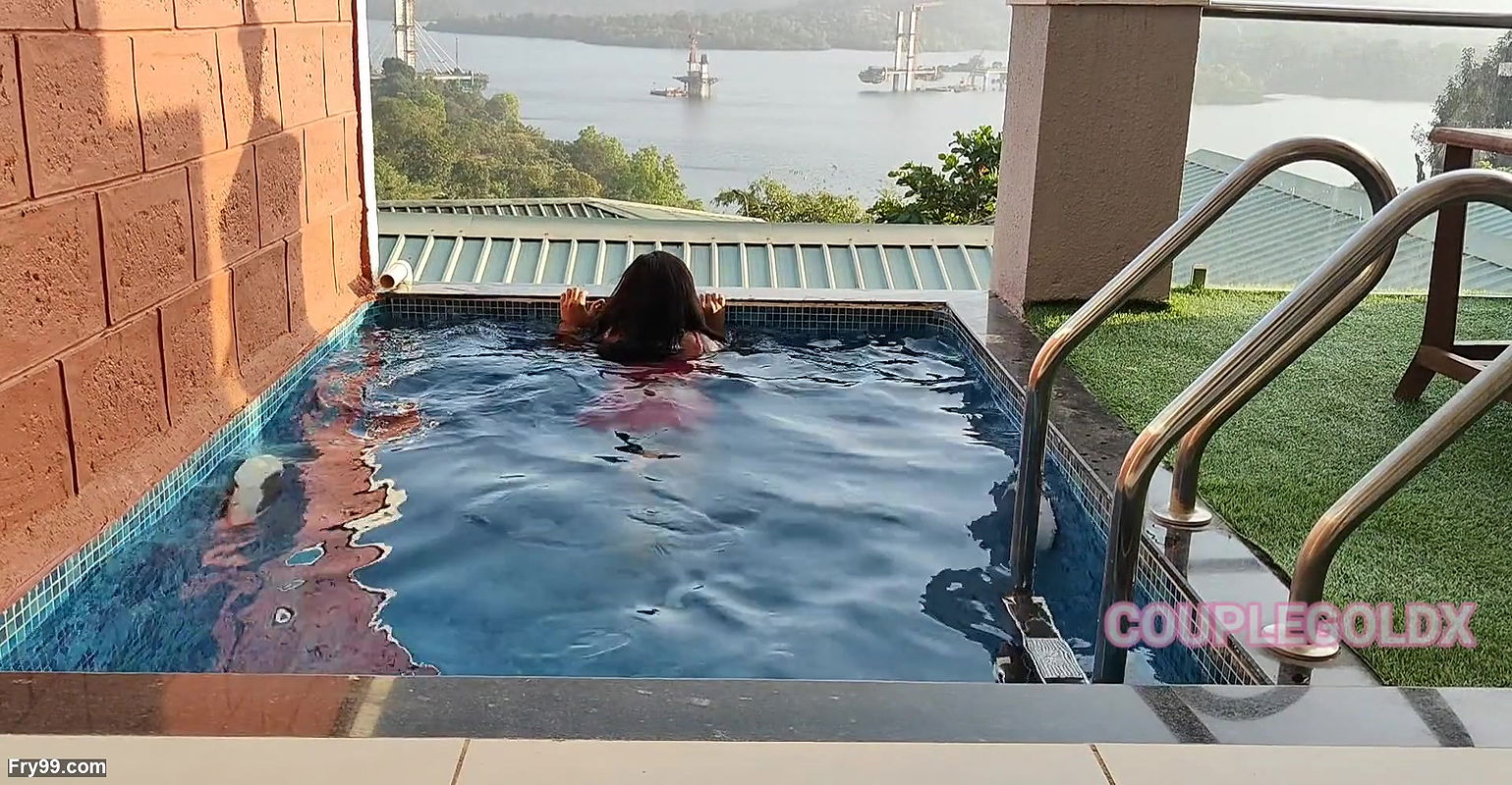 Komal went to the swimming pool or else started with the husband mopping