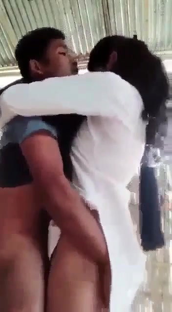 Cute Couple Quick Stand Fucking