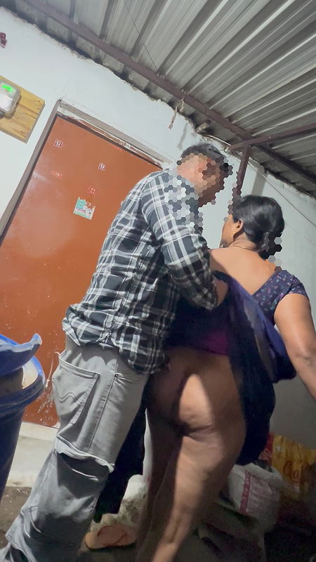 Stepmom Fucked by Stepson in Dark Night in Her Room She Was Waiting for Her Husband and I