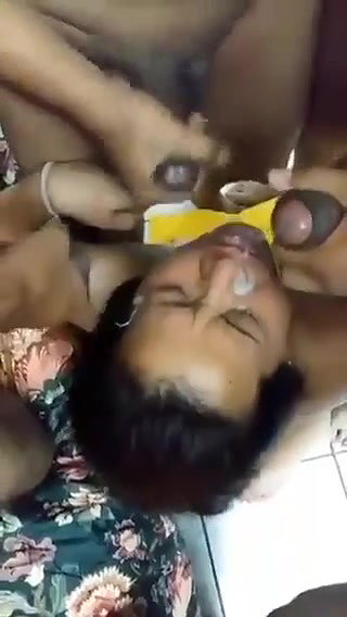 Gang Cum Shot on Face