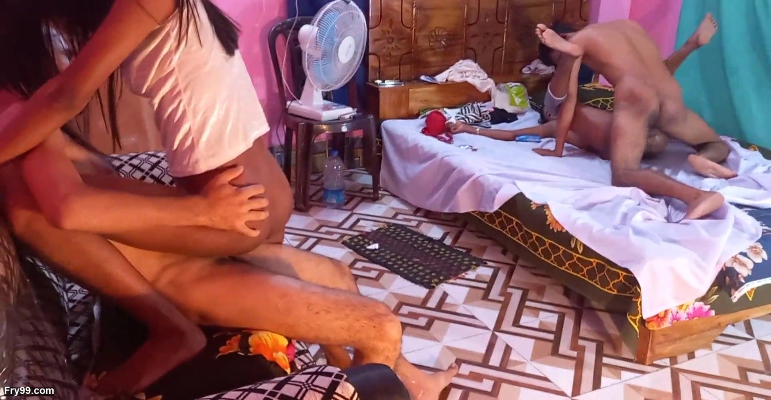 bengali Sex Intense tight pussy fucking with A young skinny bitches with two guys Sex ….. Hanif and Popy khatun and Mst sumo