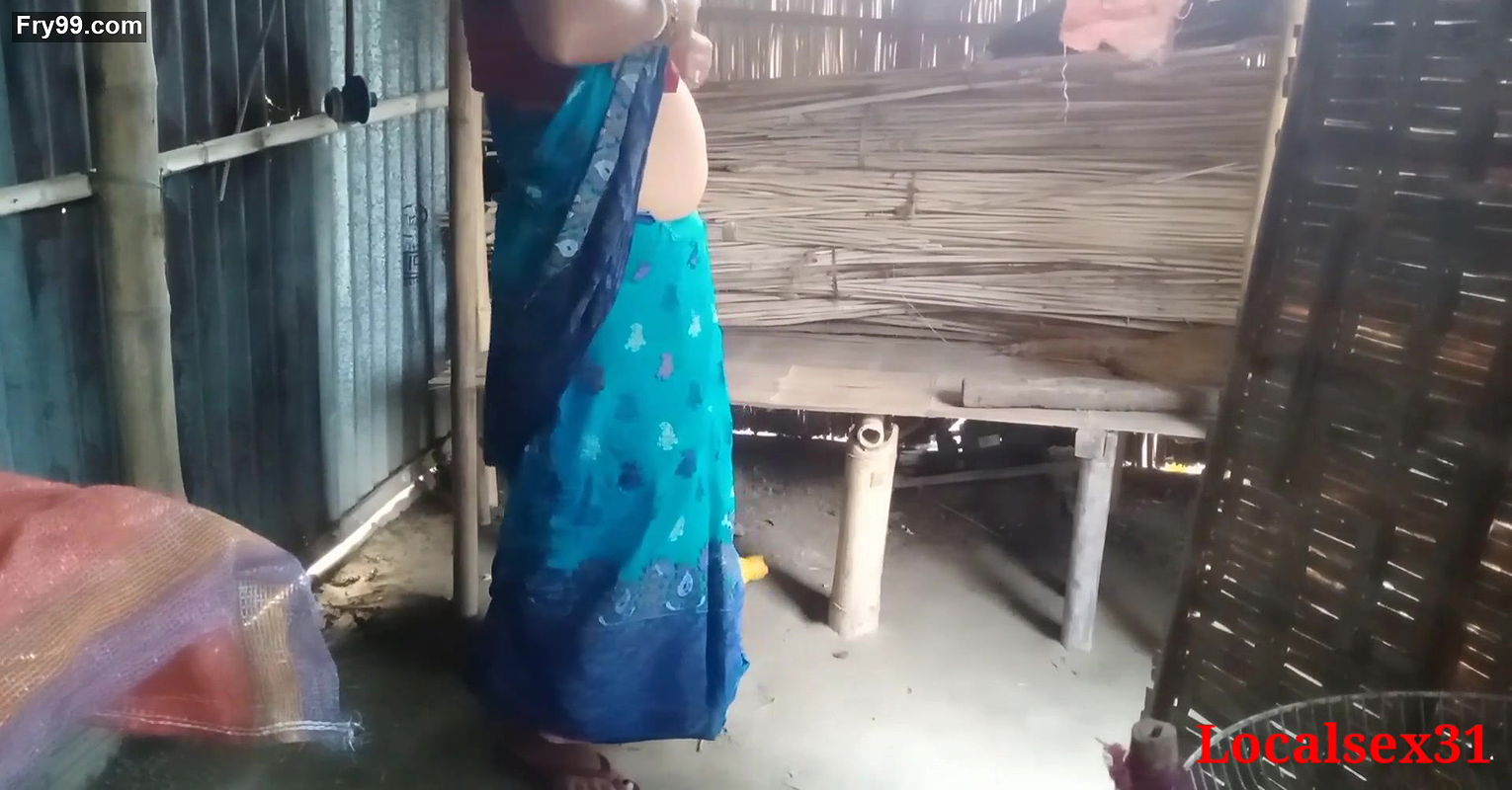 Sky Blue Saree Sonali Fuck in Brother in Law clear Bengali Audio