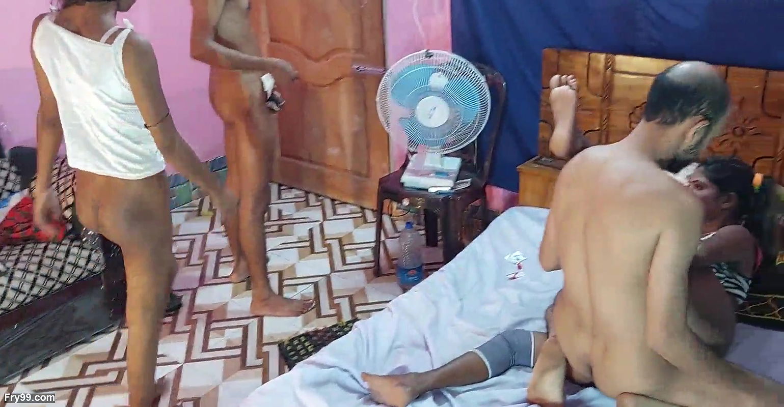 One skinny teens babes fucked in crazy 4some FFMM, …. Hanif and Popy khatun and Mst sumona and Manik Mia