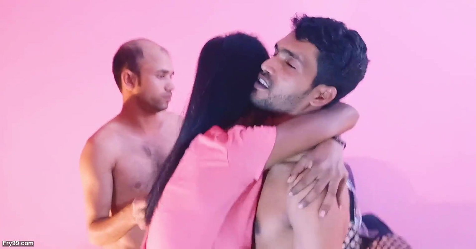 the neighbor’s love story threesome fuck. A girl two guys