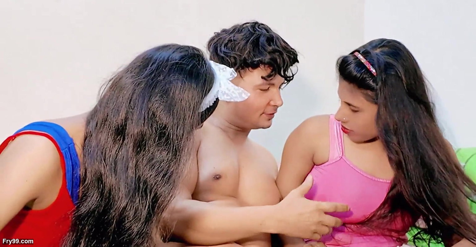 Threesome Fuck With Step Sisters, Cum Inside Both Of Them! Please, Cum Inside