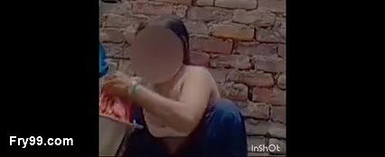 Hot hot girl bathing in hot morning with her smooth body all her