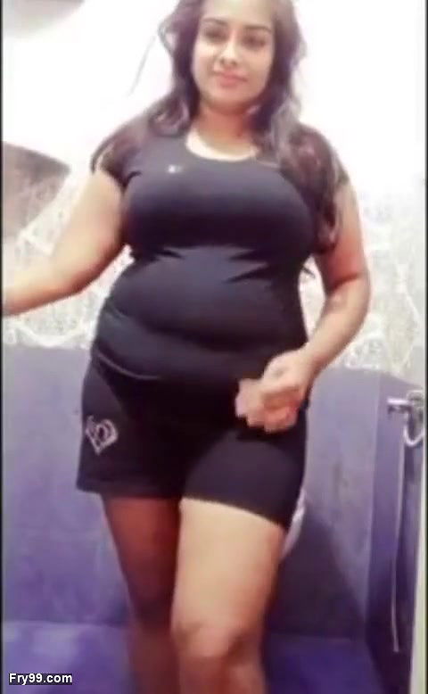 Indian Big Boobs Step Sister Arya in Bathroom