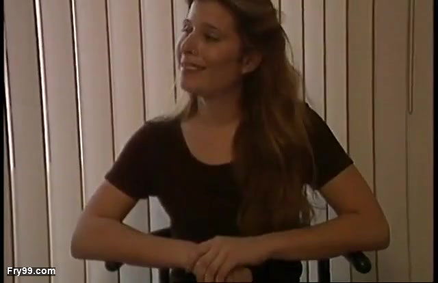 Well known porn star fucks young female journalist