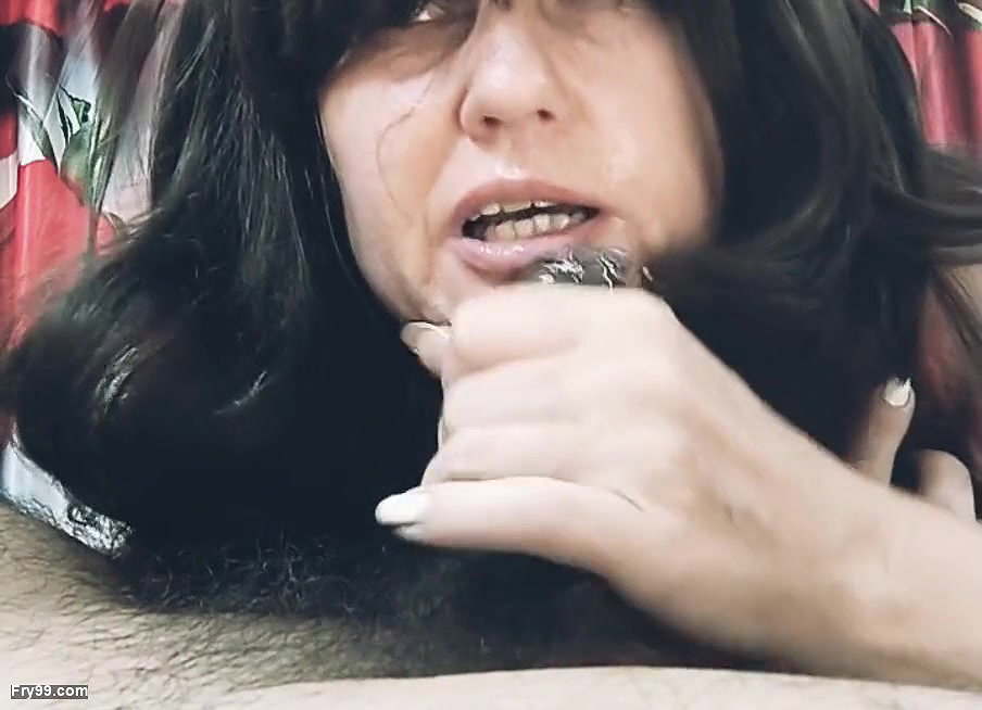 Using his cock for fun