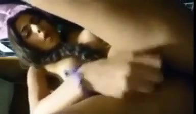 Paki babe taking cucumber