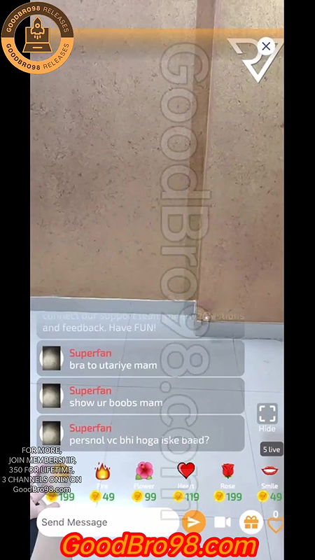 Rajsi Verma Solo Nude Live – 18 May