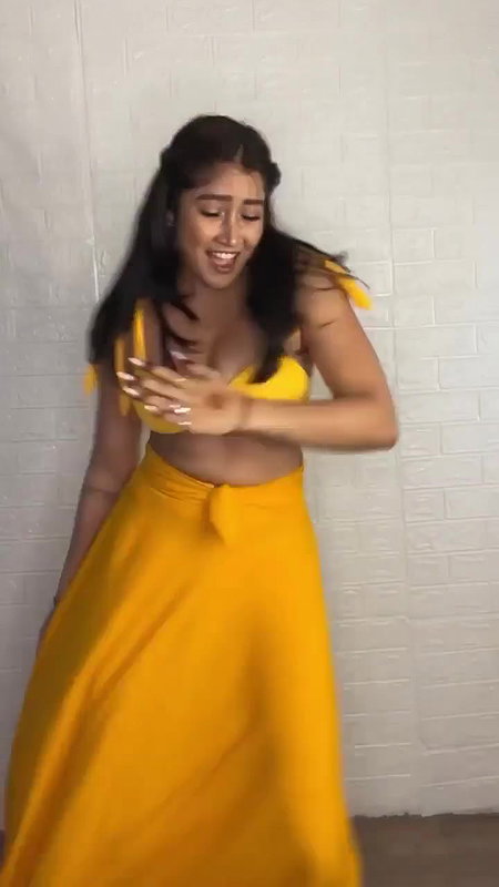 Sofia Ansari Sexy In Yellow Hot