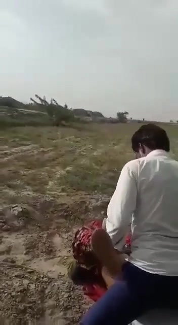 Rajasthani woman banged by two men in open field
