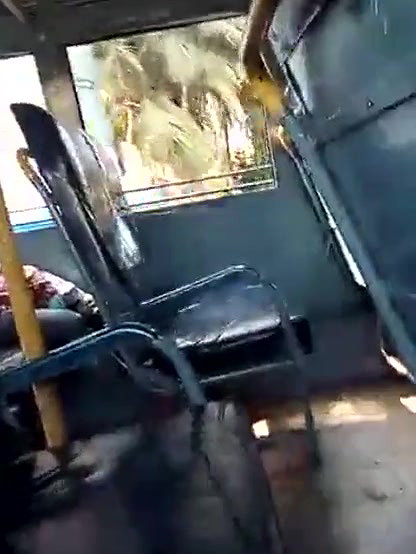 Another tarki guy masturbating in BUS while knowing side passanger girl recording