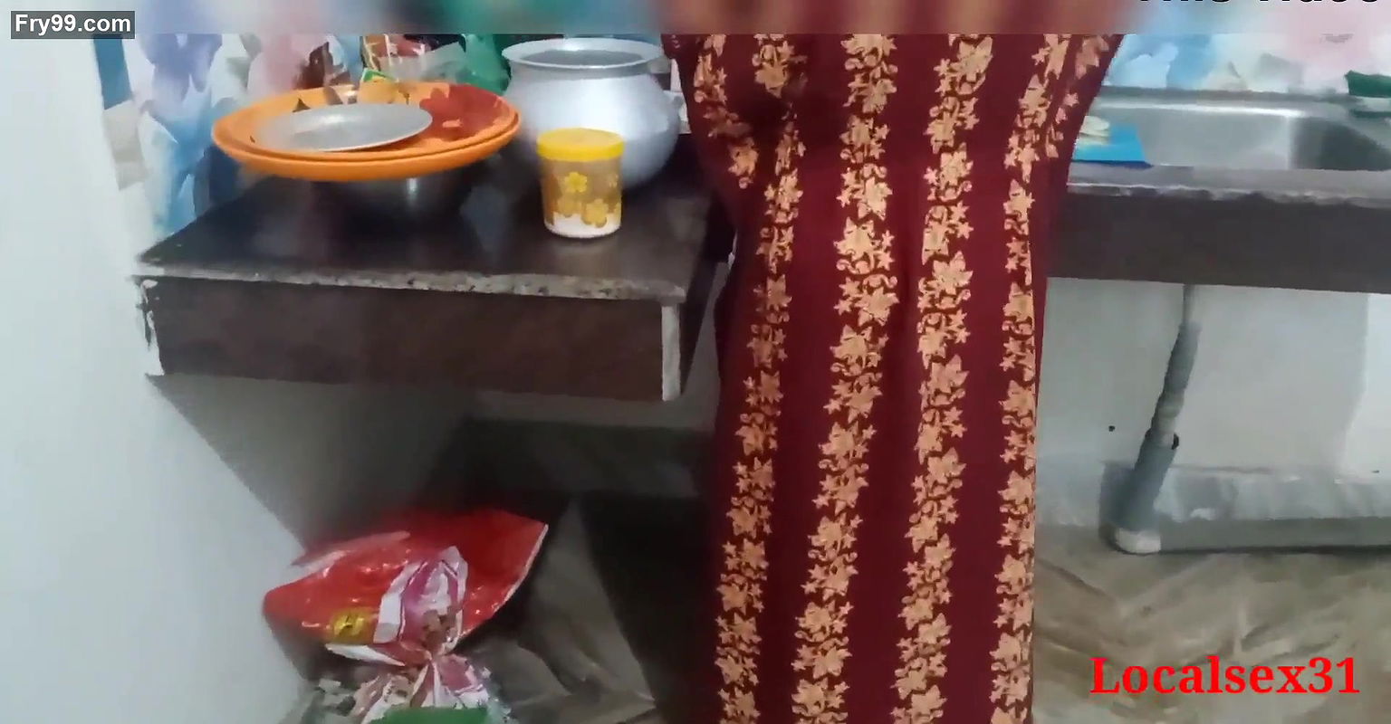 Desi Village Bhabi Sex In kitchen with Husband