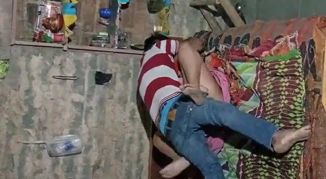 Devar bhabhi fucking, secretly captured by neighbor