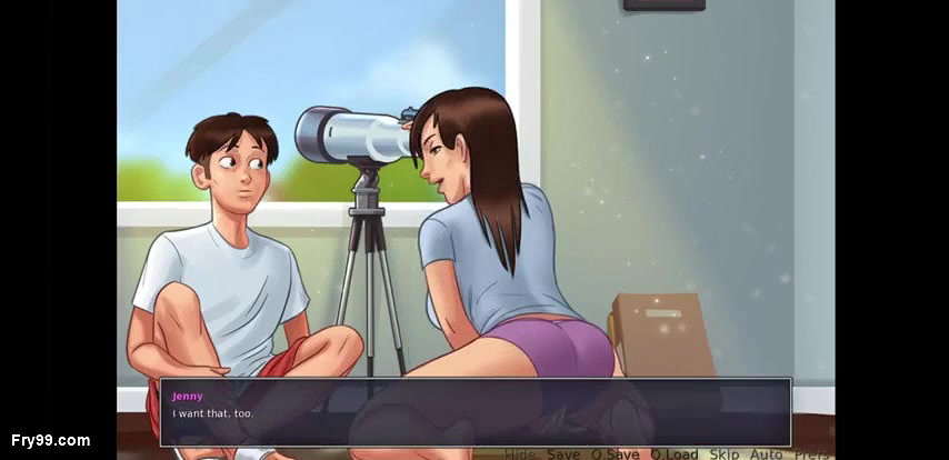 summer time saga JENNY all sex SCENES