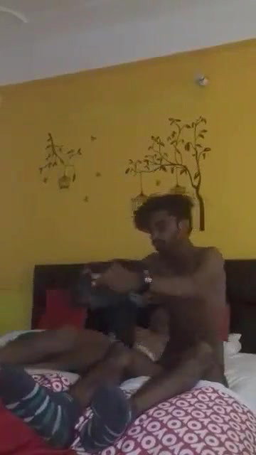 Couple having