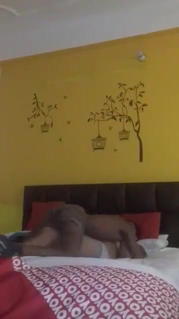 Couple having