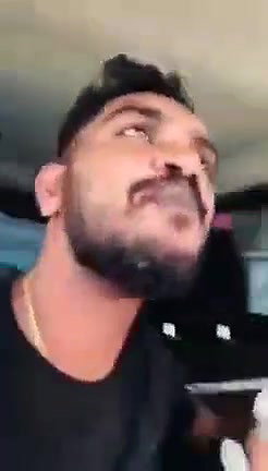 Desi lover fun  In car