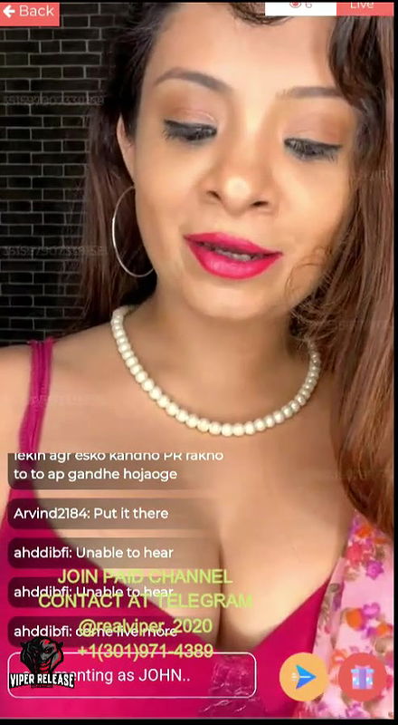 Madhuri Gupta Aka Meow Famous Insta model Premium live