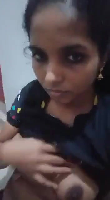 Andhra girl showing her small boobs on cam