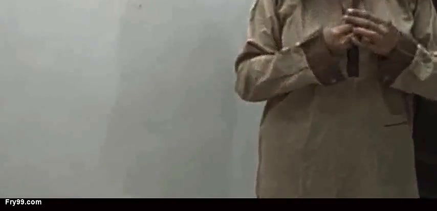 Hot sexy Muslim girl wearing his clothes and also enjoyed it