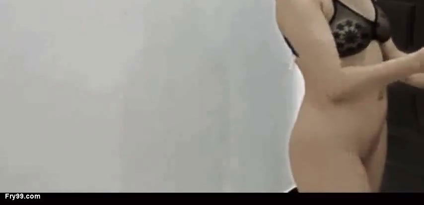 Hot sexy Muslim girl wearing his clothes and also enjoyed it