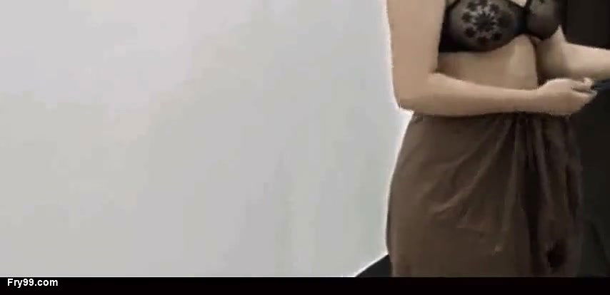 Hot sexy Muslim girl wearing his clothes and also enjoyed it