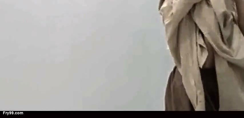 Hot sexy Muslim girl wearing his clothes and also enjoyed it