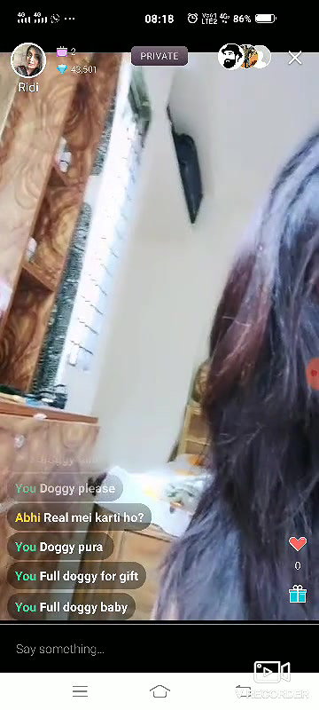 Doggy Baby Ridi Super Hot Private Tango 121 Show