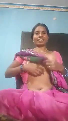 Telugu Bhabhi Showing Her Boobs and Pussy