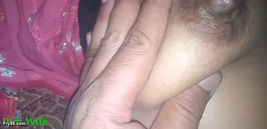 Desi husband showing his wife boobs and she suck his dick
