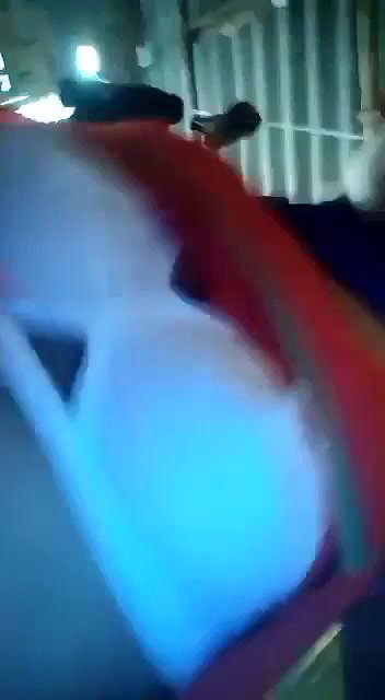Village girl making video