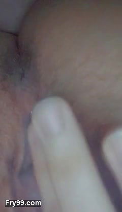 18 years old Filipino student playing with her pussy