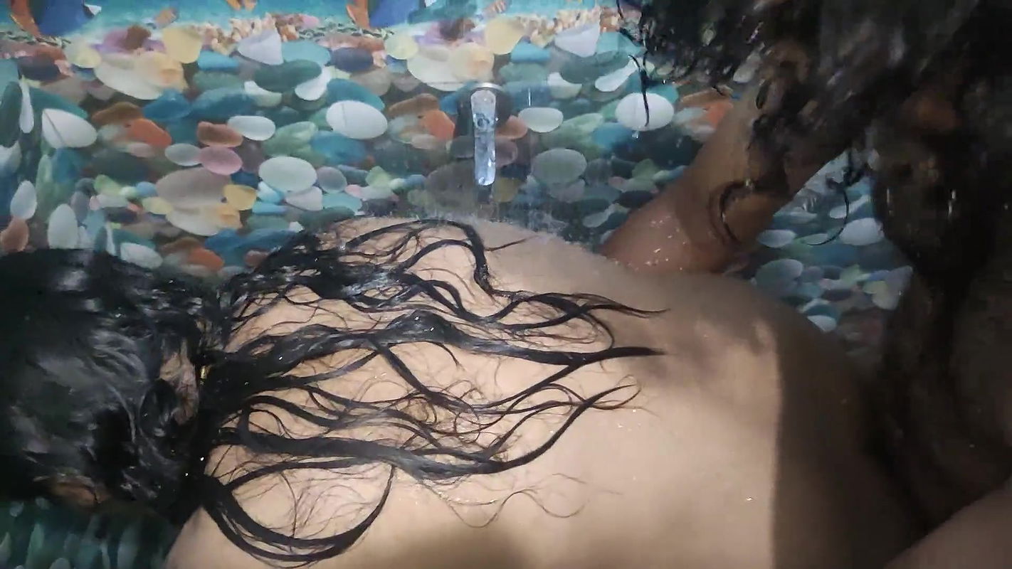 Malayali couple hot bath romance with sex in bathroom, Mallu couple hot boobs suck and ass lick with hot fuck