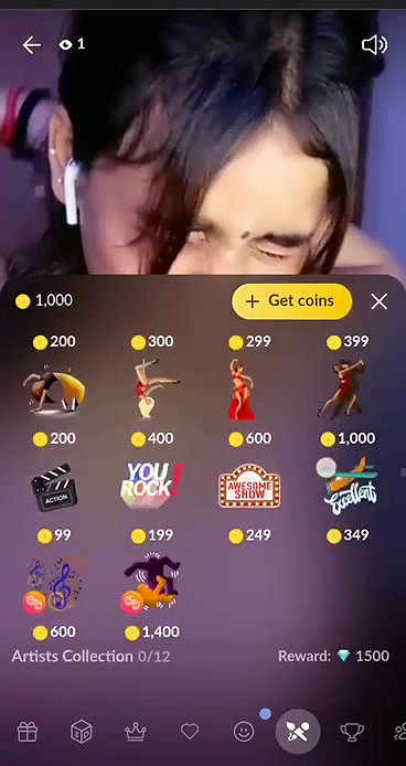Vaishu Showing Boobs, Pussy & on 121 Tango Live with FACE